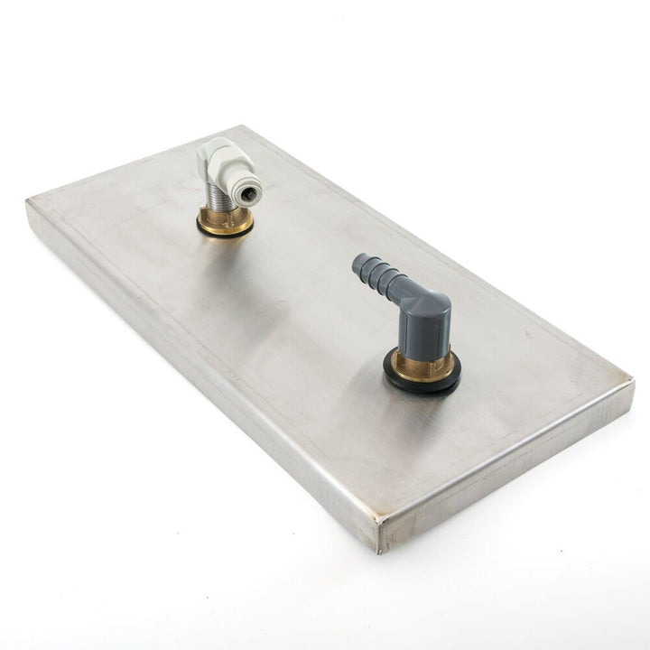 Espresso Parts 7"x15"x7/8" Rinser with Side Spray - Coffee Addicts Canada