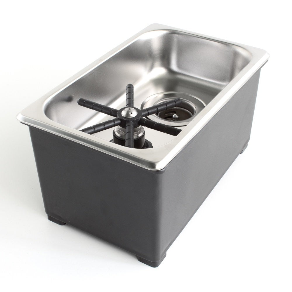Espresso Parts Counter Top Rinser 6"x10"x2" Pan Size - Coffee Addicts Canada