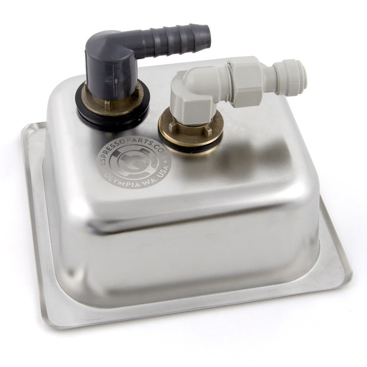 Espresso Parts Counter Top Rinser 6"x6"x2" Pan Size - Coffee Addicts Canada
