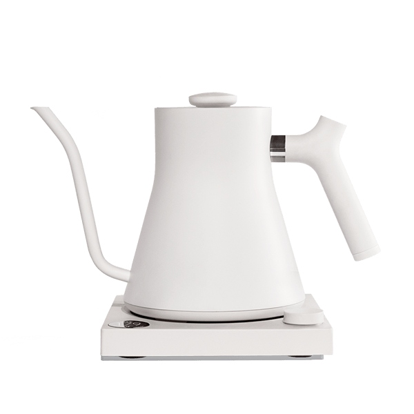 Fellow EKG matte white kettle