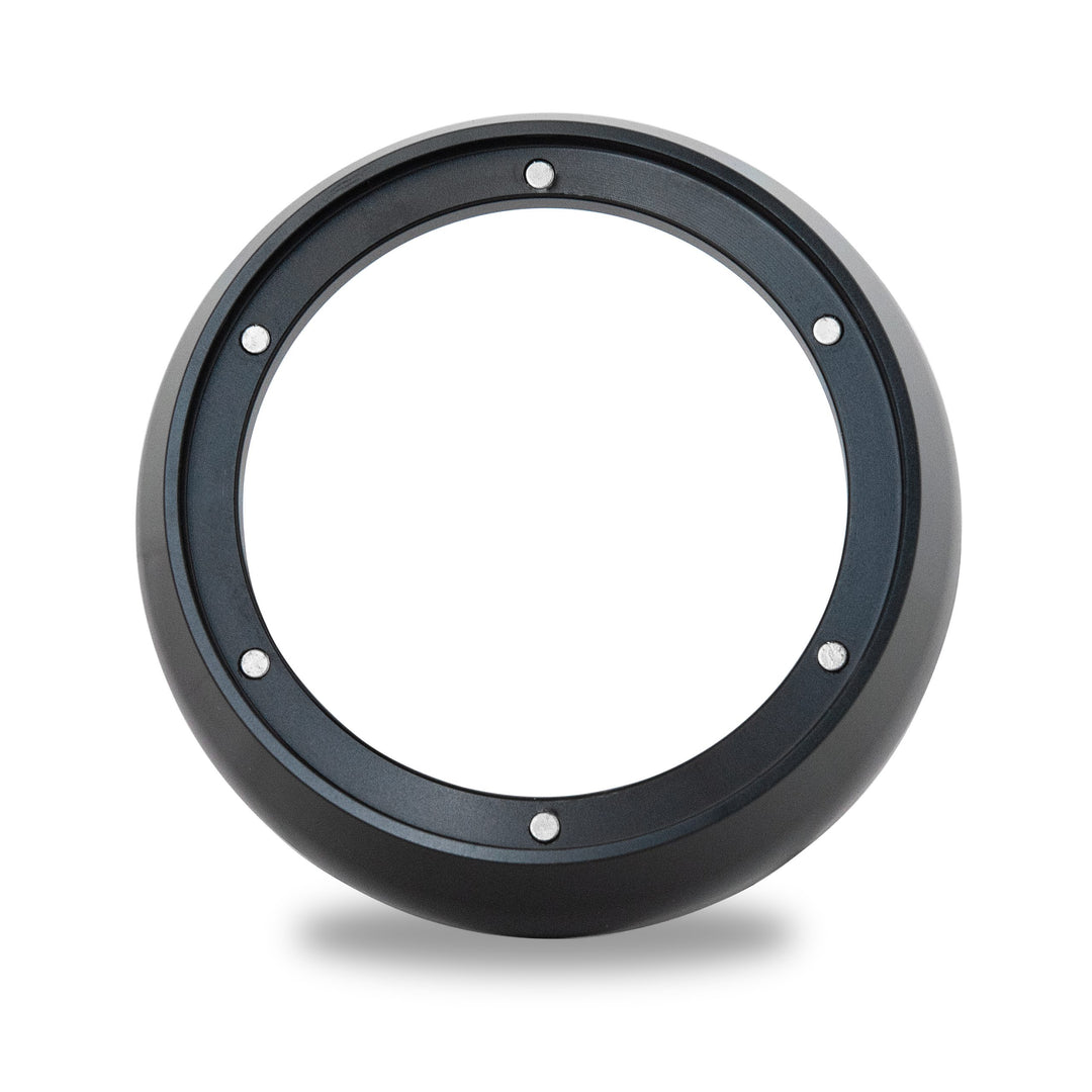 Flair 58 portafilter funnel, second angle