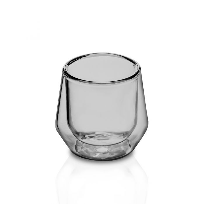 Hearth Double Wall 2.5oz (75ml) Glass - Set of 2