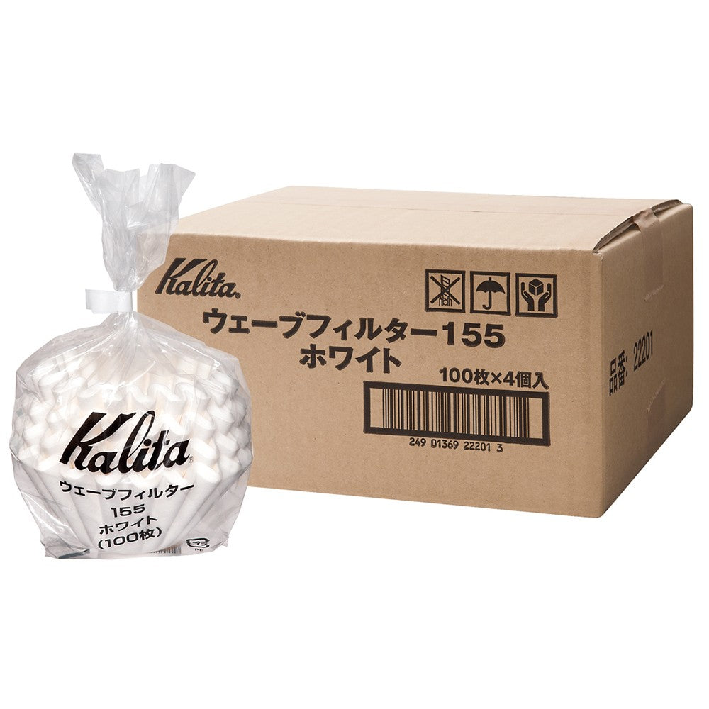 Kalita Wave 155 Filters (qty 100) - Coffee Addicts Canada
