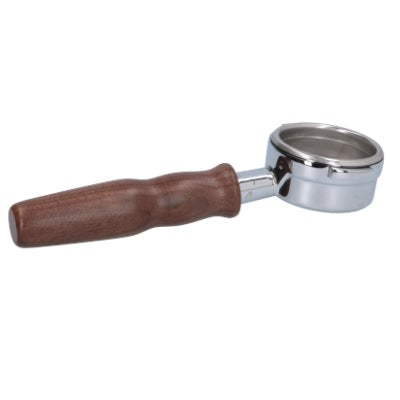 La Marzocco Bottomless Portafilter with Walnut Wood Handle (After-Market) - Coffee Addicts Canada