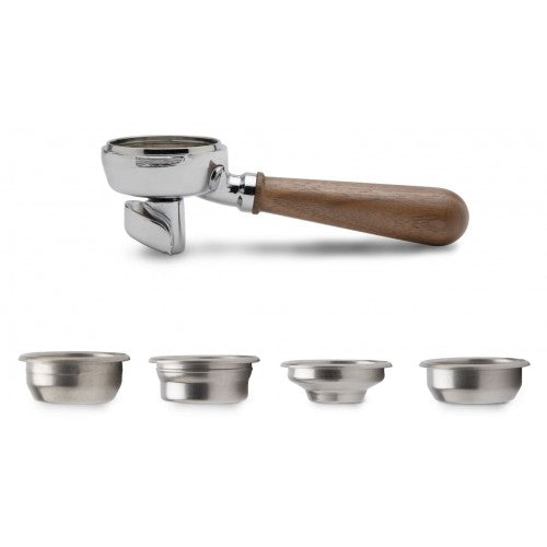 Lelit Double Portafilter 58mm Kit With Walnut Handle (OEM)