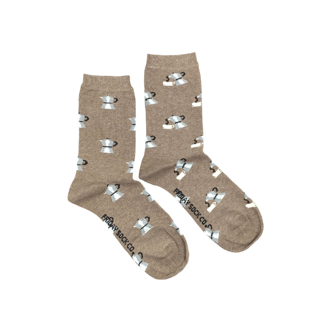 Friday Sock Co Moka Pot Mismatched Socks small women size