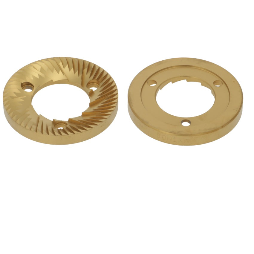 Nuova Simonelli Mythos Titanium Burr Set (OEM) - Coffee Addicts Canada