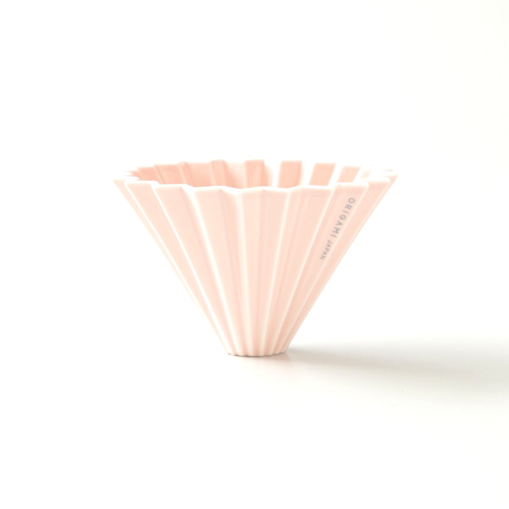 Origami medium ceramic dripper in pink