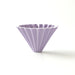 Origami medium ceramic dripper in purple