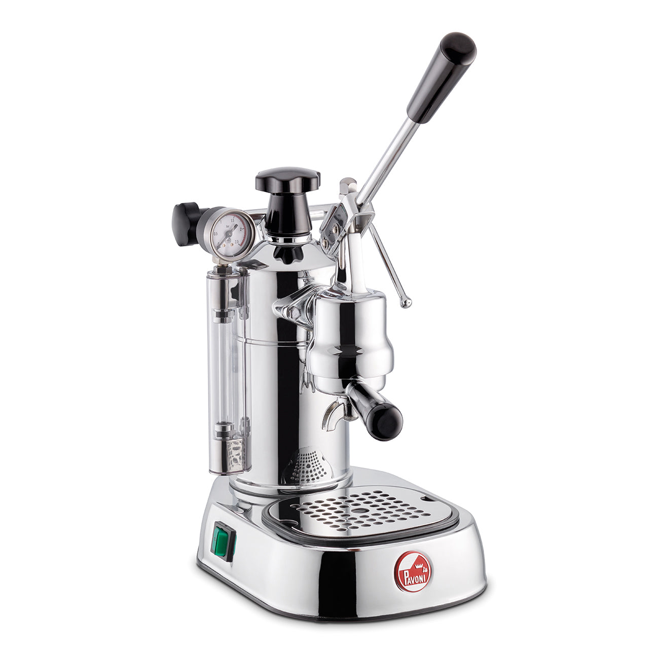 La Pavoni Professional in silver