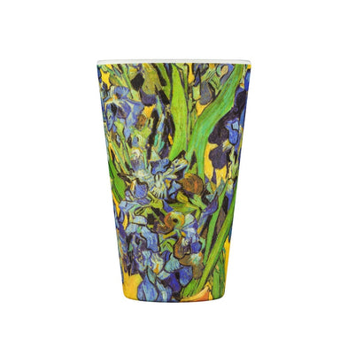 Van Gogh Museum: Irises ecoffee cup bamboo fiber 14oz without silicone sleeve