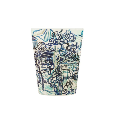 Van Gogh Museum: Old Vineyard ecoffee cup bamboo fiber 12oz without silicone sleeve