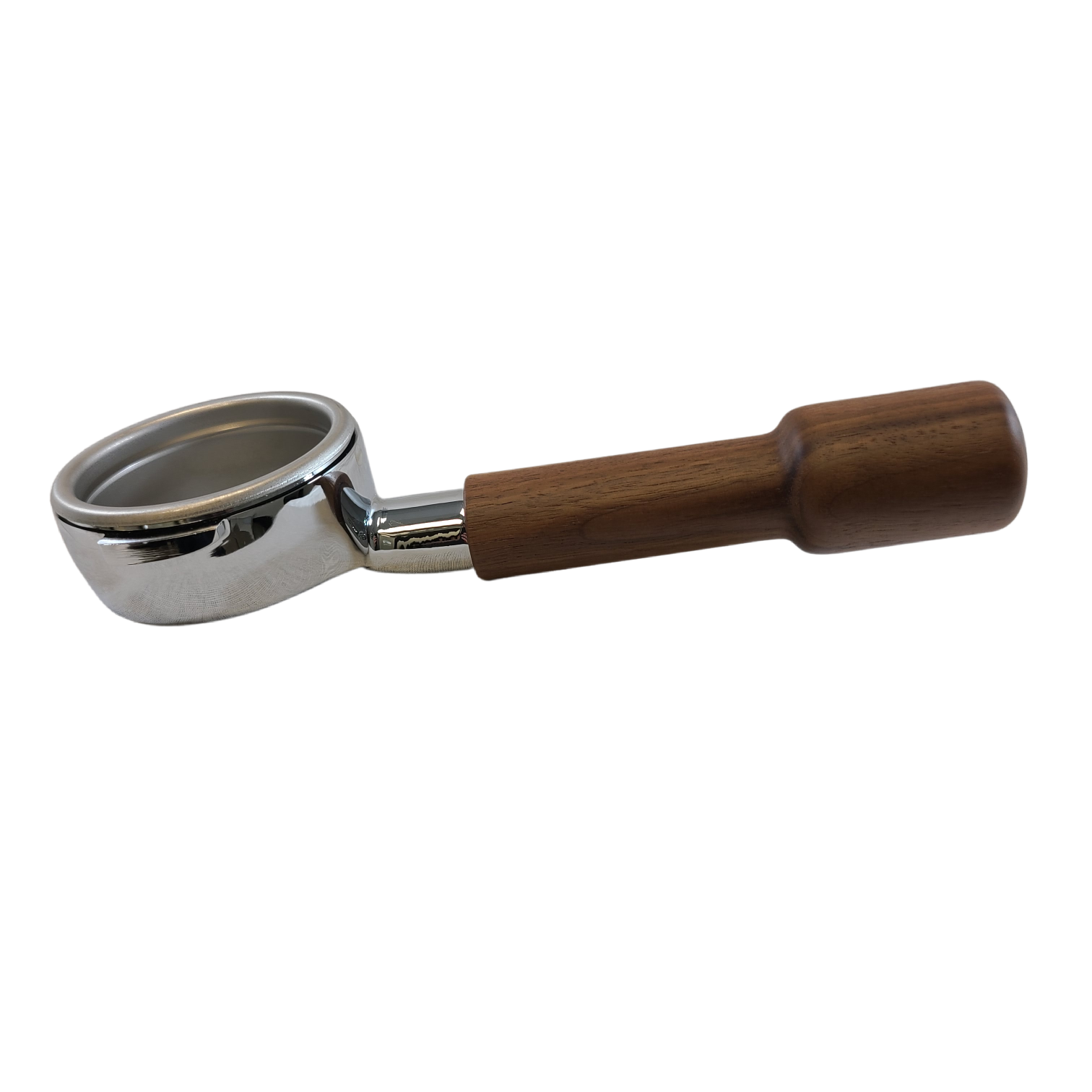 Bottomless Portafilter With Wood Handle (5.7mm)