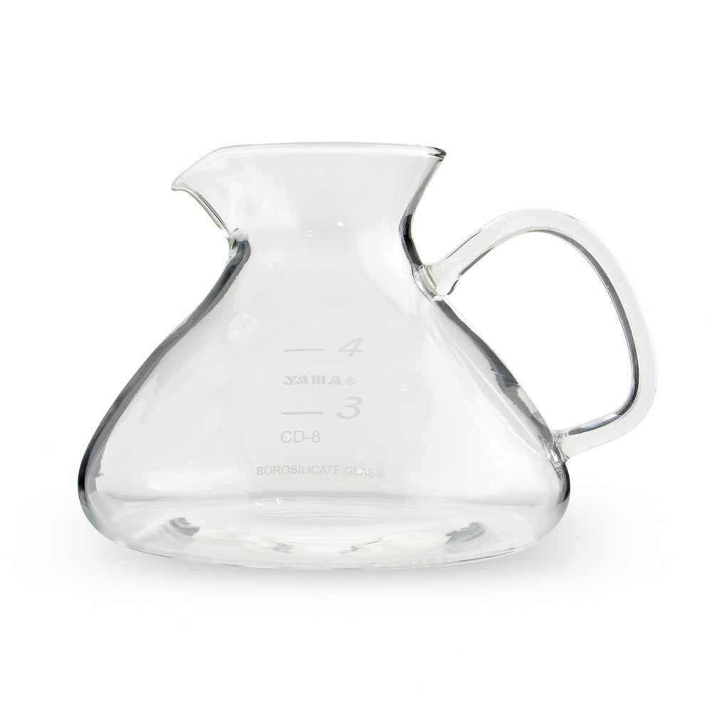 Yama Glass Silverton Bottom Beaker - Coffee Addicts Canada