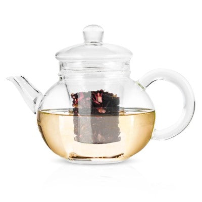 Yama Glass Teapot with Infuser 32oz - Coffee Addicts Canada