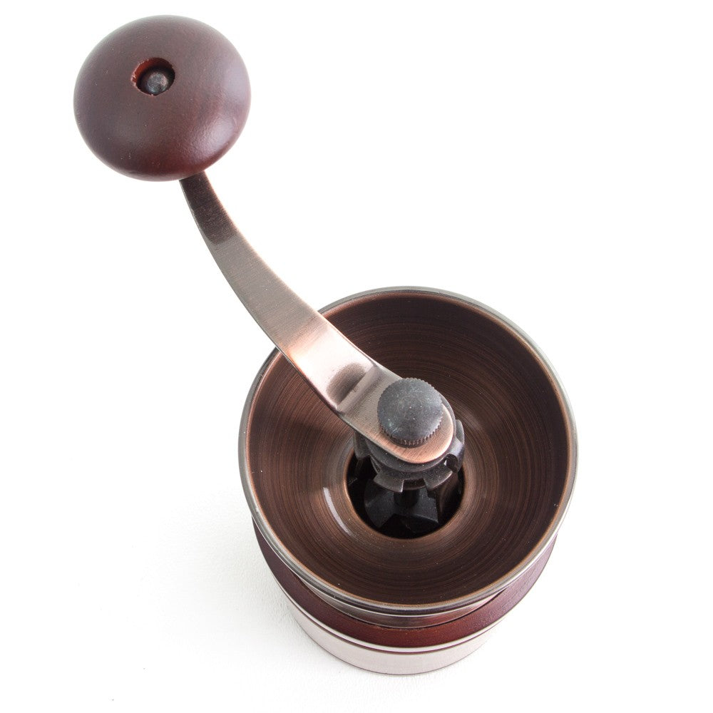 Yama Manual Coffee Grinder top view