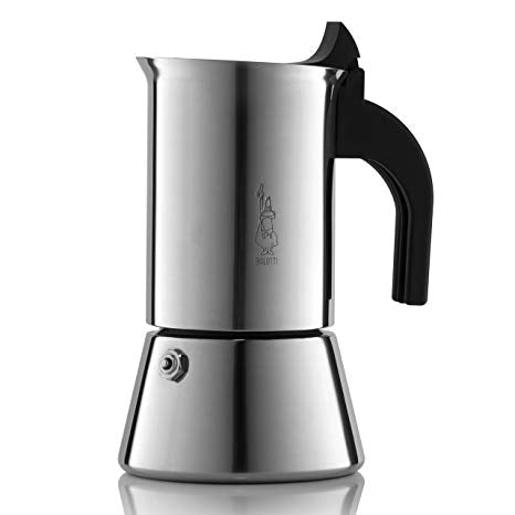 Bialetti Venus Stainless Steel Stovetop Espresso Maker - 2 sizes - Coffee Addicts Canada