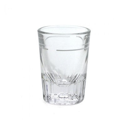 Heavy 1.5oz Shot Glass With Line - Coffee Addicts Canada