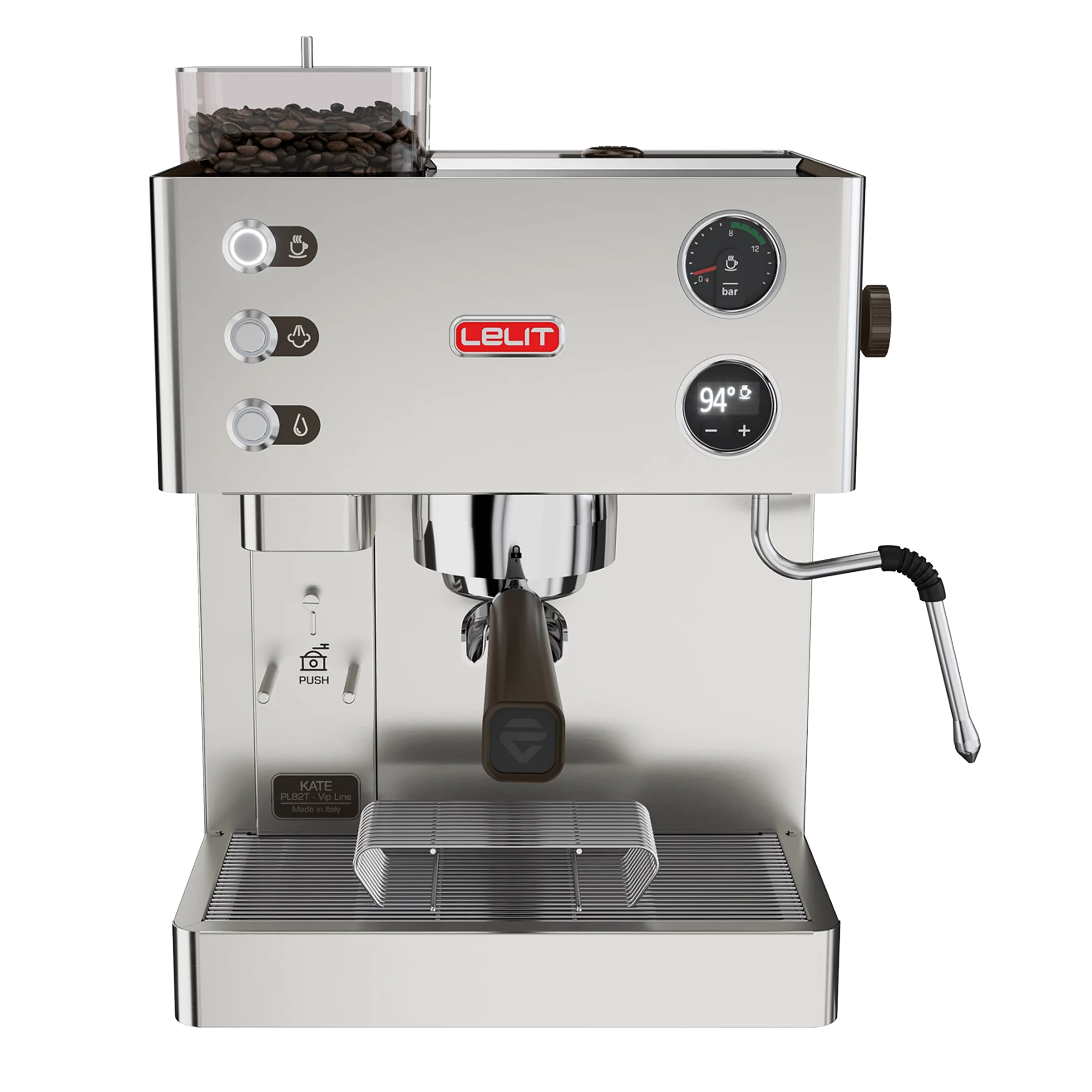 Lelit Kate Espresso Machine front view