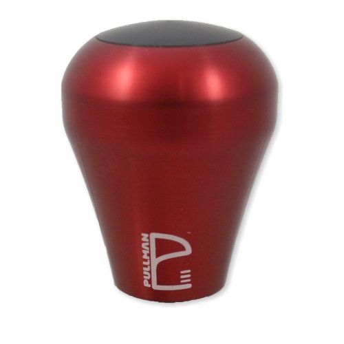 Pullman tamper handle in burgandy red