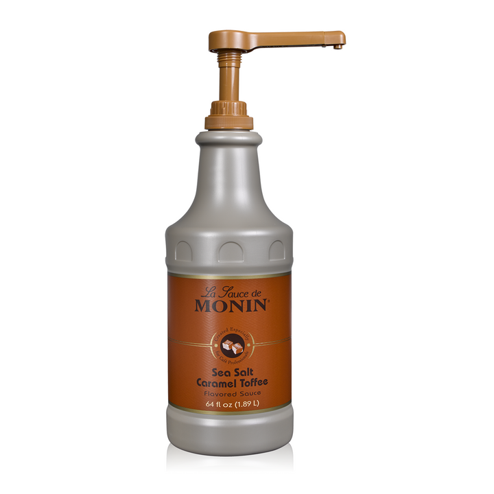 Monin Sea Salt Caramel Toffee Sauce