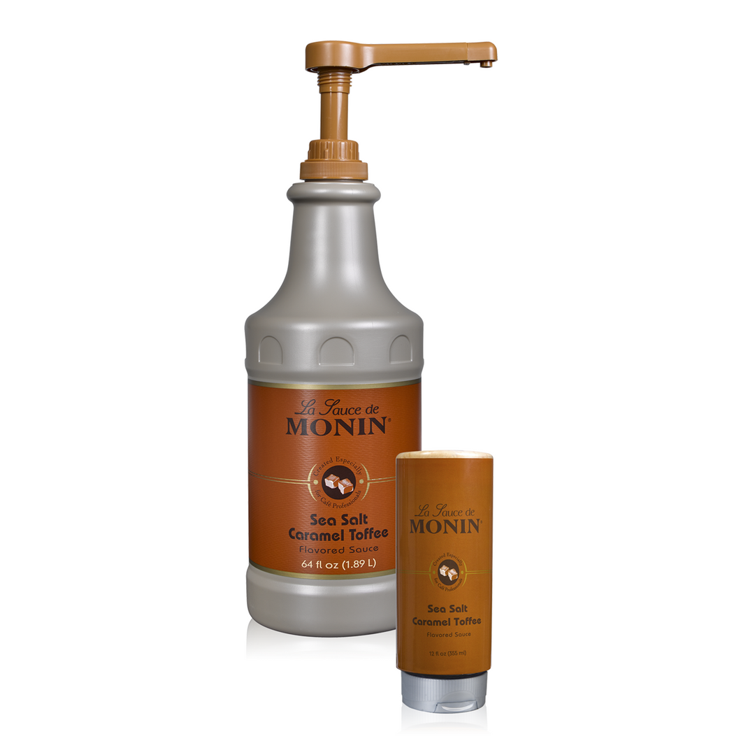 Monin Sea Salt Caramel Toffee Sauce