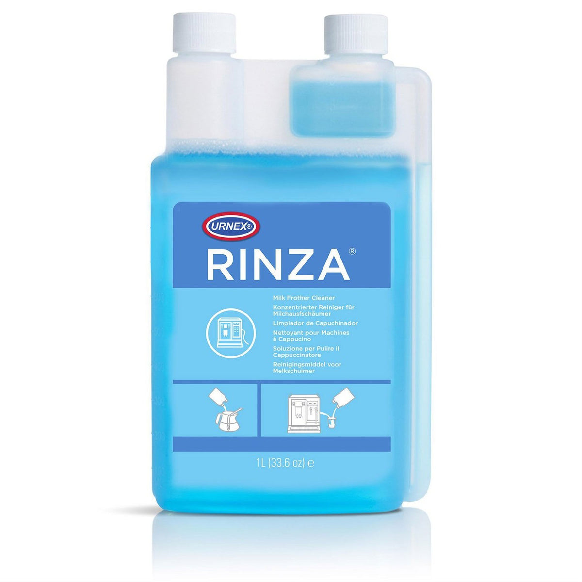 Urnex Rinza Milk Frother Steam Wand and Milk Pitcher Cleaner - Coffee Addicts Canada