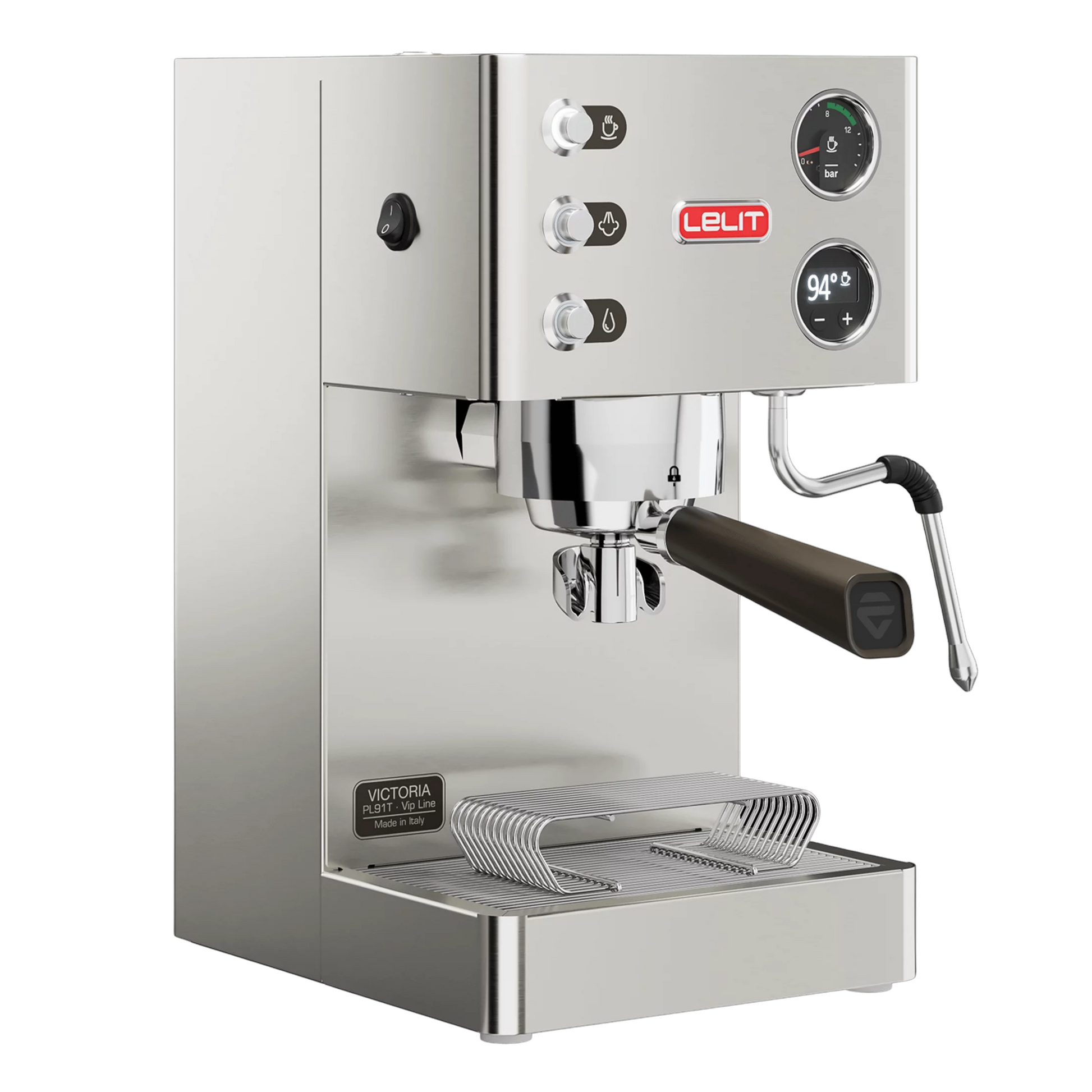 Lelit Victoria Espresso Machine angled view