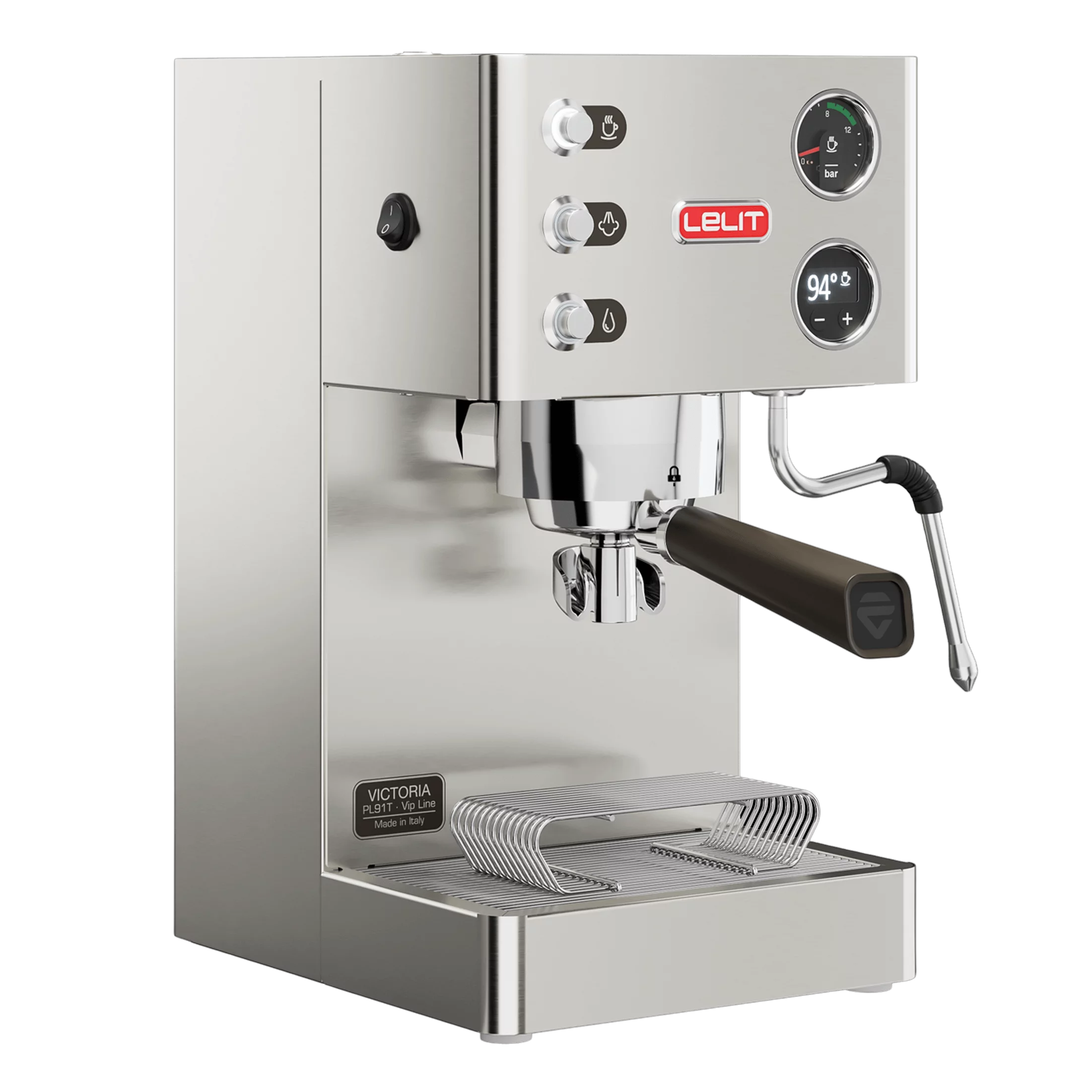 Lelit Victoria Espresso Machine angled view