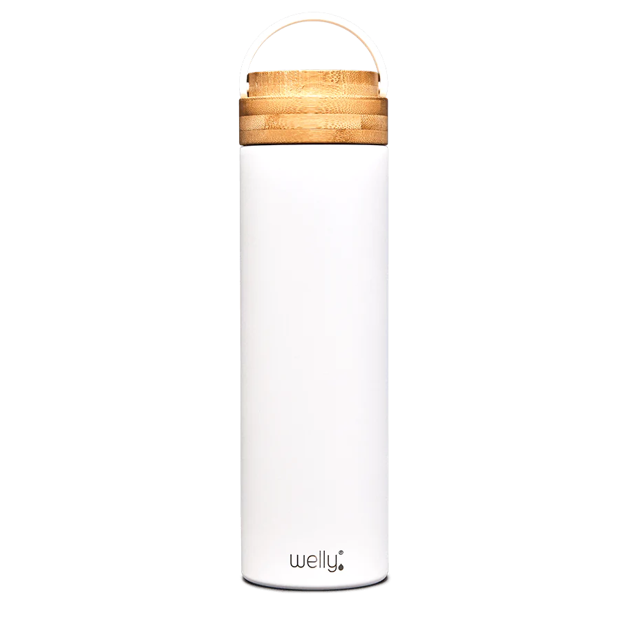 Welly Traveler 20oz bottle in white